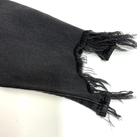 L’agence High Line Jeans in Black Onyx Distressed High Waisted Ankle 30 - Picture 11 of 14